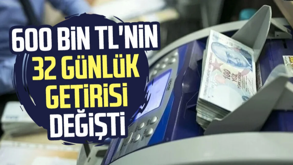 600 Bin TL’si Olan Yaşadı! 32 Günlük Faiz Getirisi Rekor Kırdı
