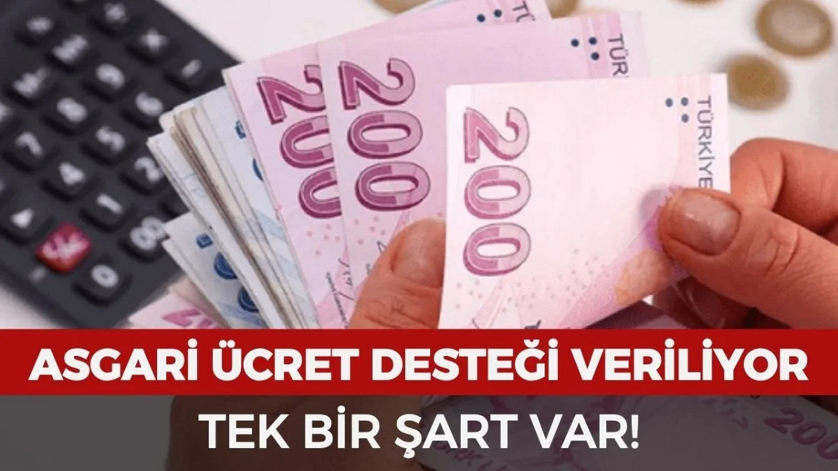 Asgari Ücretliye Ek Destek! Sadece Bu Şartı Sağlayan Alacak - Ekonomi Haberleri