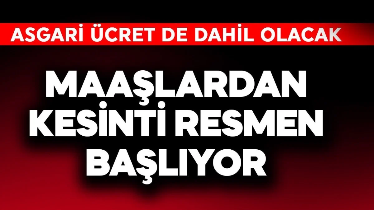 Asgari Ücretliye Kötü Haber! Maaşlardan Zorunlu Kesinti Geliyor - Ekonomi Haberleri